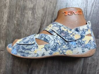 Celokožené letní boty Waldläufer v.7 H/40 top stav