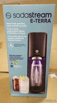 NOVÝ SodaStream E-Terra Black – El. výrobník s podsvícením