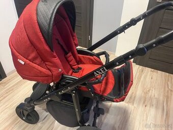 Kočárek trojkombinace včetně báze do auta a příslušenství