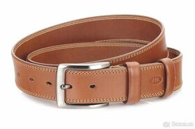 Pánský kožený opasek M4034 o šířce 4 cm