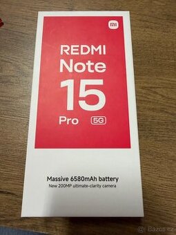 REDMI NOTE 15 Pro 5G NOVÝ