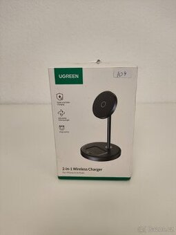 #104 UGREEN 2v1 bezdrôtová nabíjačka (iPhone + AirPods)