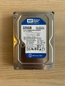 Western Digital WD Blue 320GB HDD WD3200AAJS - testované, OK - 1