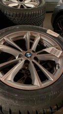 Nová BMW originál ALU kola 5x112 zimní pneu DUNLOP 225/55/17