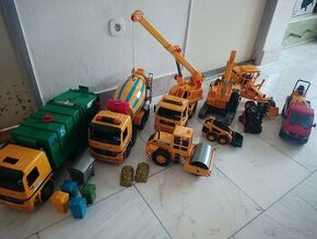 Stavební vozidla hračky, z Německa, kvalitní