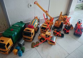 Stavební vozidla hračky, z Německa, kvalitní