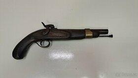 Starožitná perkusní pistole 18 - 19 st. 6537