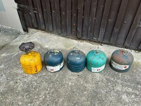 Staré propan butan plynové bomby - lahve