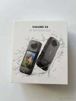 Insta360 X4 – Špičková 360° akční kamera (Nová)