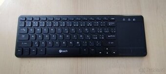 bezdrátová klávesnice s touchpad C-tech