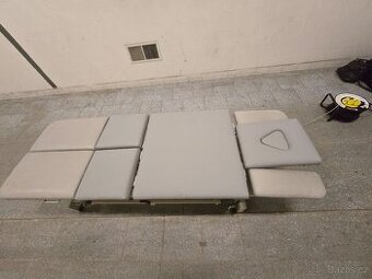 Elektrické Masážní lehátko AKCE šedivé fyzio 1 motor