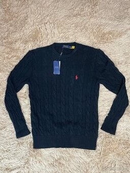 Ralph Lauren cable knit svetr M - 1