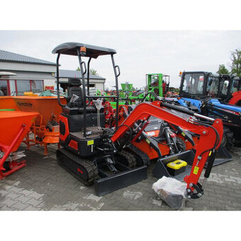 Minibagr YTO LX-10-9B 900kg nový typ joysticky