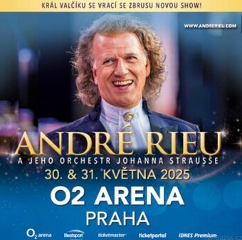 ANDRÉ RIEU - O2 ARENA, VIP KLUBOVÉ PATRO
