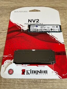 Rychlý a značkový SSD Kingston 500GB NV2 SNV2S/500G PCIe 4.0