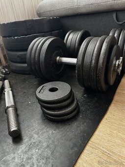 Domácí posilovna ,jednoruční 47.5 kg REZERVACE