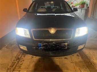 Xenonová svétla škoda octavia 2 před face