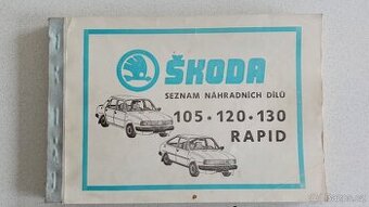Seznam náhradních dílů Š-105,120,130 rapid