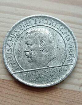 Deutsches AG Drei Mark 1929 G..