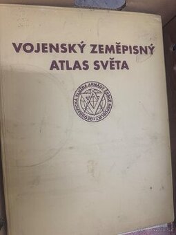 Vojensky zemepisny atlas sveta mapy