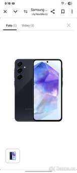 Samsung a55 5g 8/128gb top stav prodám nebo vyměním.