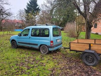 Prodám soupravu citroen berlingo 16.benzin + vozik