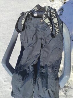 Oteplovačky - lyžařské kalhoty chlapecké, vel. 140-146