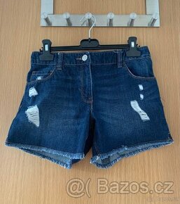 Džínové kraťasy s dírami Next 13 let