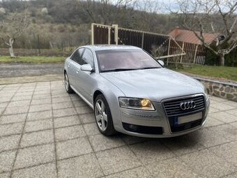 Audi A8 D3 (4E) 4.2 V8 TDI – 1. majiteľ, MAX výbava, celohli