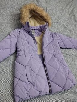 Dívčí zimní bunda 122 nová