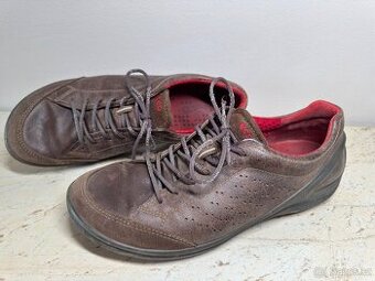 Ecco - pánské hnědé polobotky 43