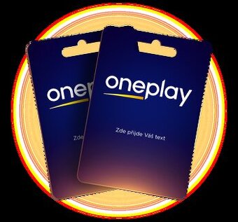 Oneplay - dárková karta na 1000 Kč