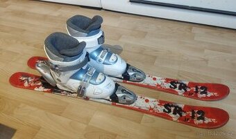 Dětské lyže 90cm + boty