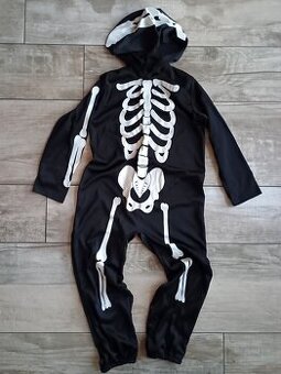 Kostým kostlivec, vel.110/116