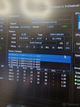 RAM G.Skill 16GB DDR4  – 100% stav