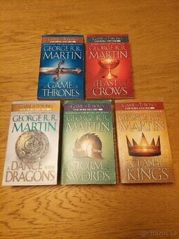 Game of thrones Hra o truny 5 knih