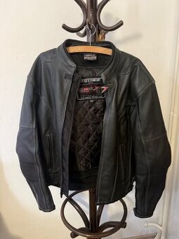 Motorkářská bunda, buvoli kůže