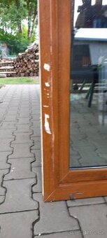 Plastové okno zlaty dub 166x118cm