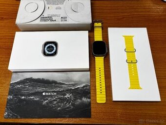 Apple Watch Ultra 49mm Titanium - Yellow Ocean Band