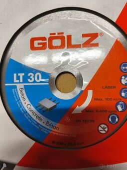 Diamantový kotouč 300 a 350 mm Gölz LT30
