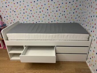 IKEA postel + matrace, top stav