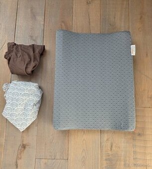 Přebalovací podložka Done by Deer + 2 povlaky Elodie Details