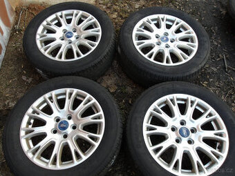 4x originál alu ford (5x108) letní pneu 215/55 r16