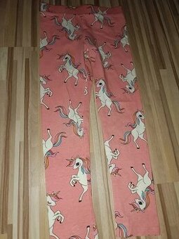 Růžové legíny s poníky, koníky 122