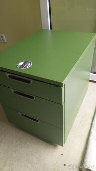 Kontejner pod psaci stul s kodovym zamkem, IKEA