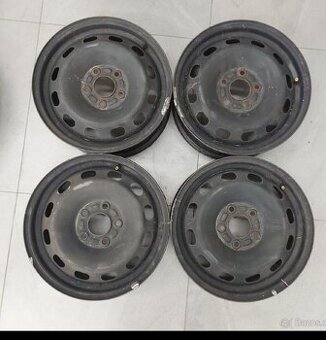 Disky plechové 15" Ford / Mazda 5x114,3 - PĚKNÉ A ZACHOVALÉ