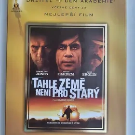 DVD film Tahle země není pro starý - TOP STAV