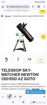 Sky-Watcher Newton 130/650 AZ GoTo