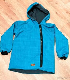 Dívčí softshellový kabát Drexiss Petrol antracit 152-158