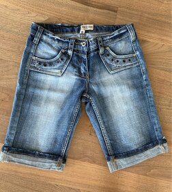 Džínové kraťasy zn. Nine 2 Nine vel. S